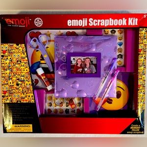 NIB emoji scrapbook craft kit